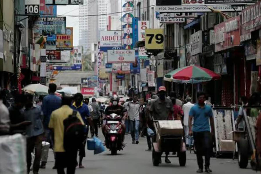 A general view of the business district in Colombo, Sri Lanka. File photo