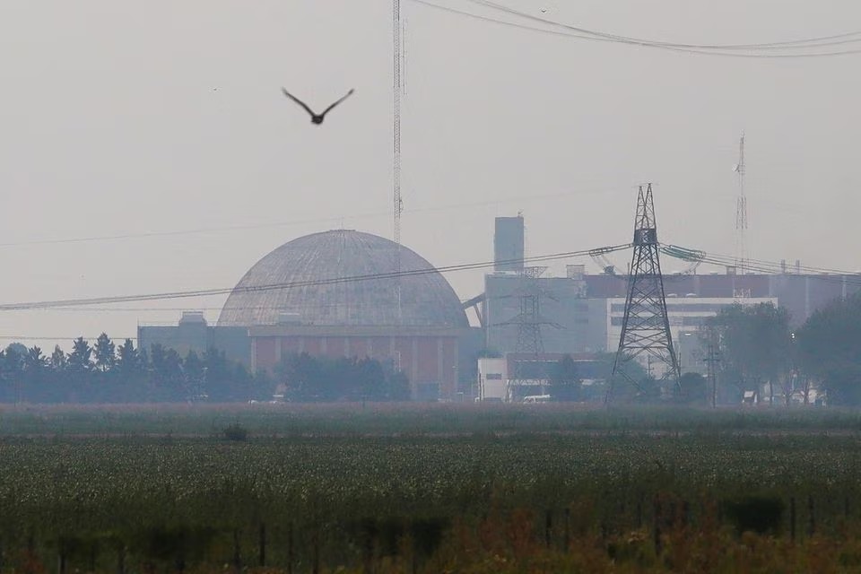 General view of Atucha I nuclear power plant in Zarate, on the outskirts of Buenos Aires, Argentina on March 1, 2023 — Reuters photo