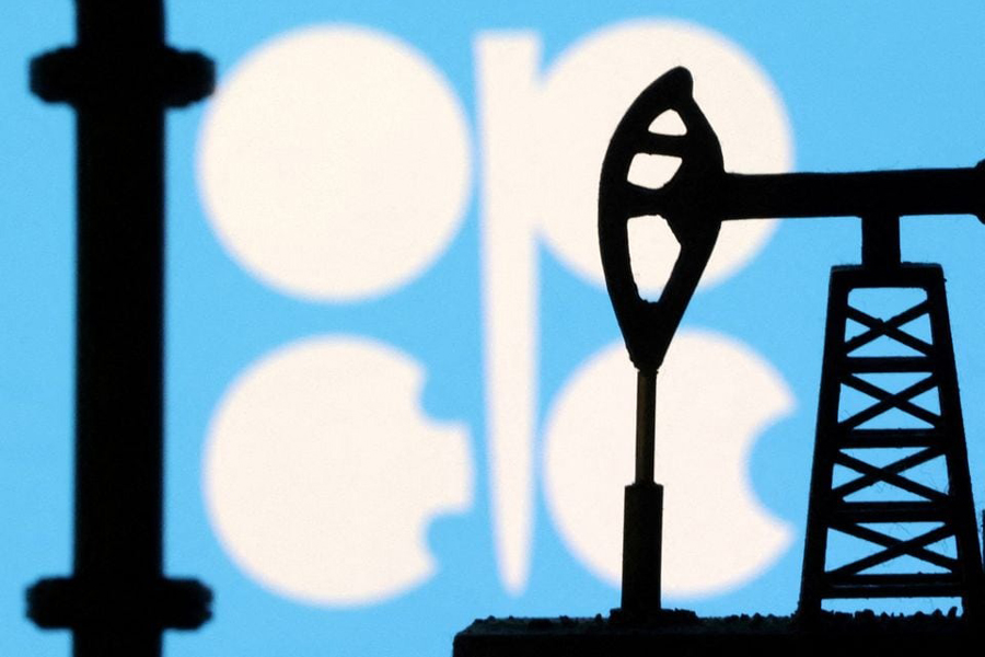 OPEC logo is seen in this illustration taken, October 8, 2023.