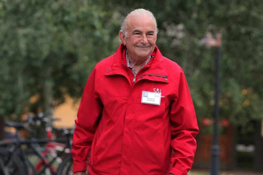Gustavo Cisneros, Chairman of Grupo Cisneros, attends the annual Allen and Co. Sun Valley media conference in Sun Valley, Idaho, US, July 10, 2019.