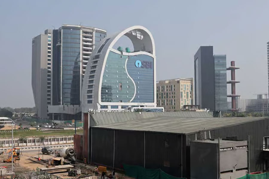 A general view of office buildings at the Gujarat International Finance Tec-City (GIFT) at Gandhinagar, India, Dec 8, 2023. REUTERS
