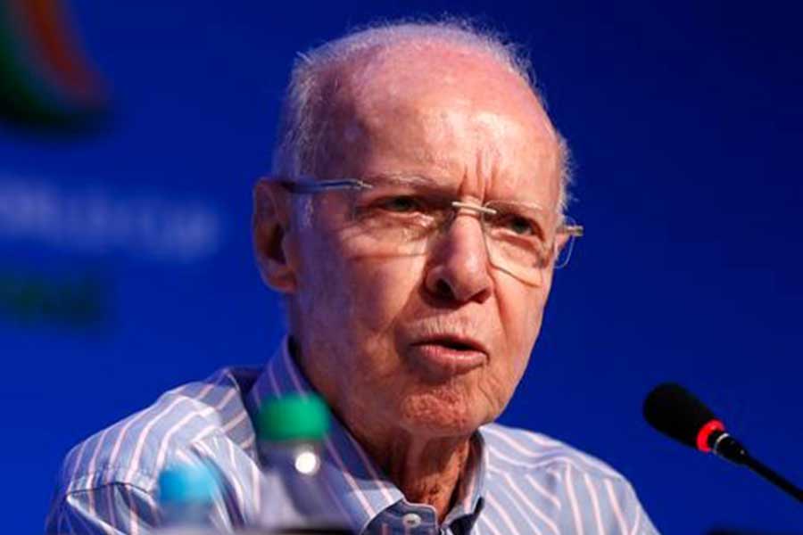 Brazil’s former football player and coach Mario Zagallo