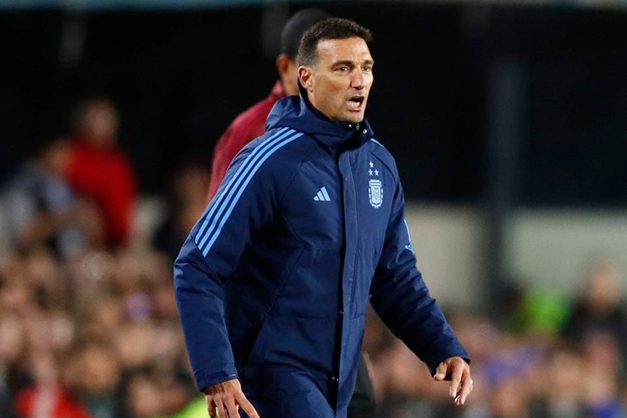 Argentina coach Lionel Scaloni seen in this Reuters photo dated October 12, 2023 — Reuters//Files