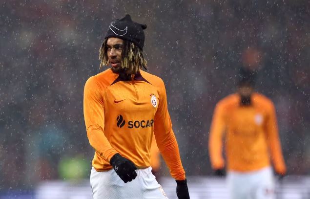 Champions League - Group A - Galatasaray v Manchester United - RAMS Park, Istanbul, Turkey - November 29, 2023 Galatasaray's Sacha Boey during the warm up before the match REUTERS/Murad Sezer/File Photo