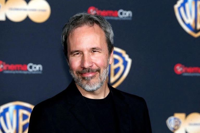 Director Denis Villeneuve, promoting the movie "Dune: Part Two", attends a Warner Bros. presentation during CinemaCon, the official convention of the National Association of Theatre Owners, in Las Vegas, Nevada, U.S. April 25, 2023. REUTERS