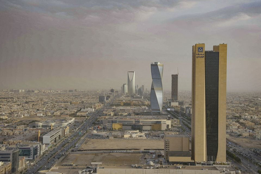 A general view of Riyadh city, Saudi Arabia, February 20, 2022. Reuters/Files