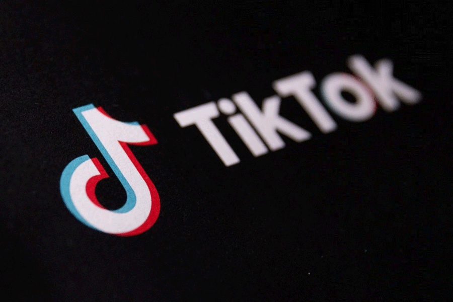 TikTok logo is seen in this illustration taken, June 2, 2023.