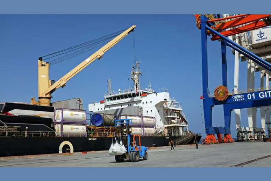 A general view of Gwadar port in Gwadar, Pakistan October 4, 2017. Picture taken October 4, 2017. REUTERS/Drazen Jorgic