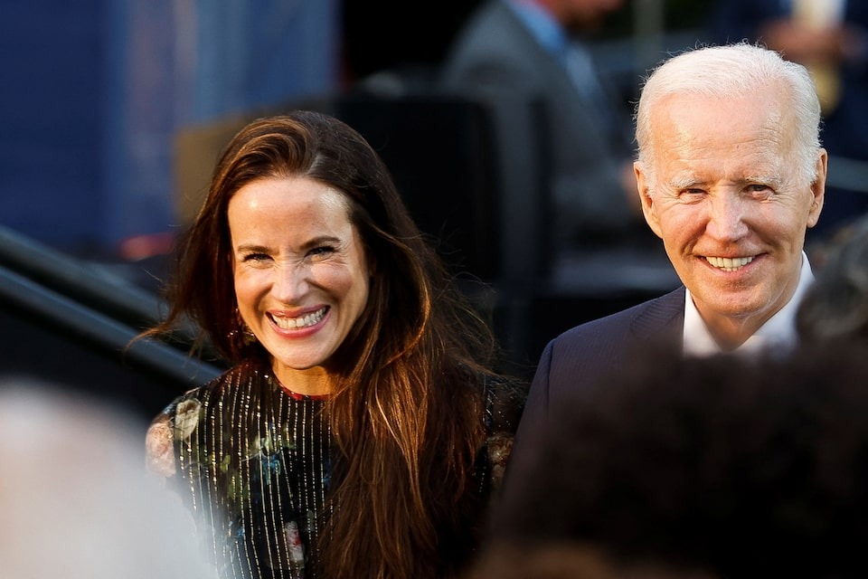 US President Joe Biden and his daughter Ashley Biden attend a Juneteenth concert at the White House in Washington, US on June 13, 2023 — Reuters/File