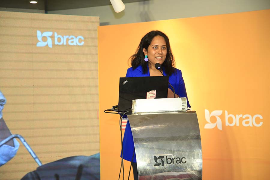 Sharlina Hussain-Morgan, the Director of Public Engagement at the US Embassy delivered her speech at the event.