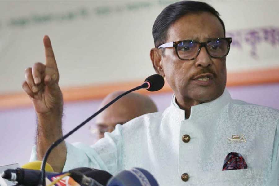 Road Transport and Bridges Minister Obaidul Quader . File photo