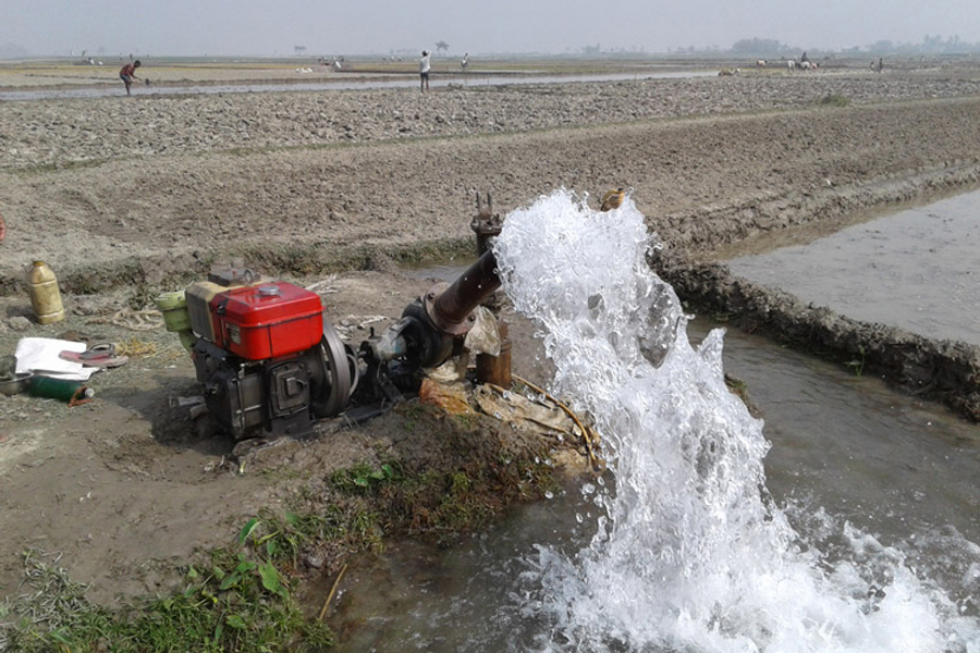Barind tract in northern part of Bangladesh is a drought-prone region and faces acute water crisis—Collected Photo
