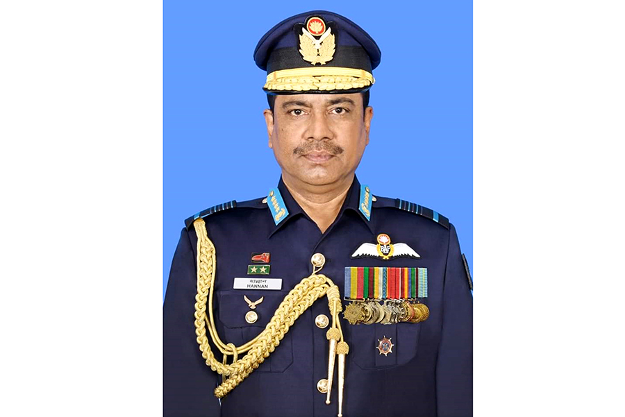 Chief of Air Staff of Bangladesh Air Force Air Chief Marshal Shaikh Abdul Hannan — ISPR photo