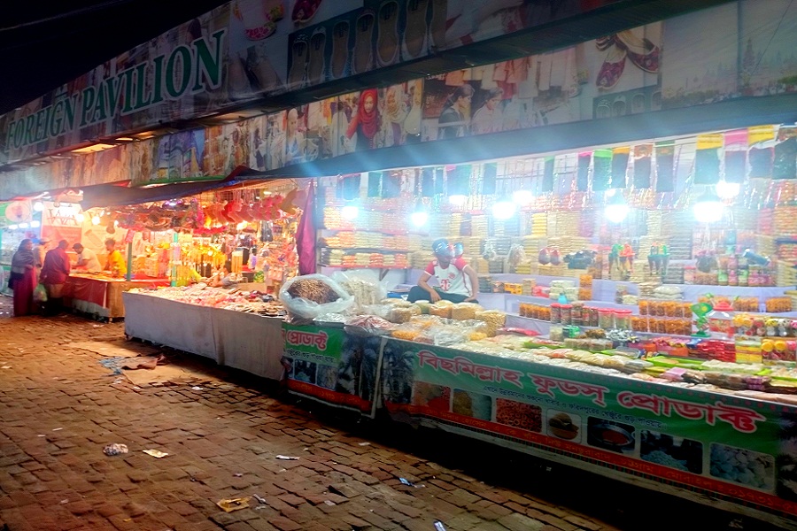 Almost 350 stalls and 15 pavilions were set up at the fair