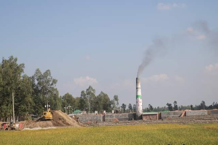 Brick kilns being run illegally in Gaibandha, posing a threat to environment