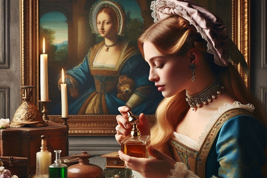 Perfume, a scented liquid, has been an essential element of women's attire for centuries