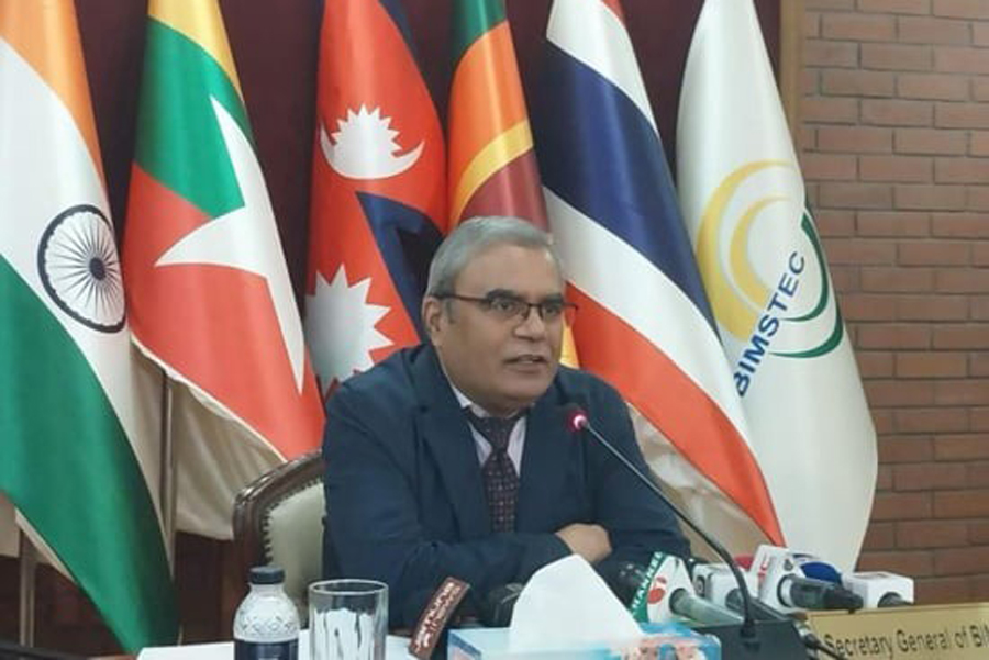 Secretary General of the Bay of Bengal Initiative for Multi-Sectoral Technical and Economic Cooperation (BIMSTEC) Indra Mani Pandey