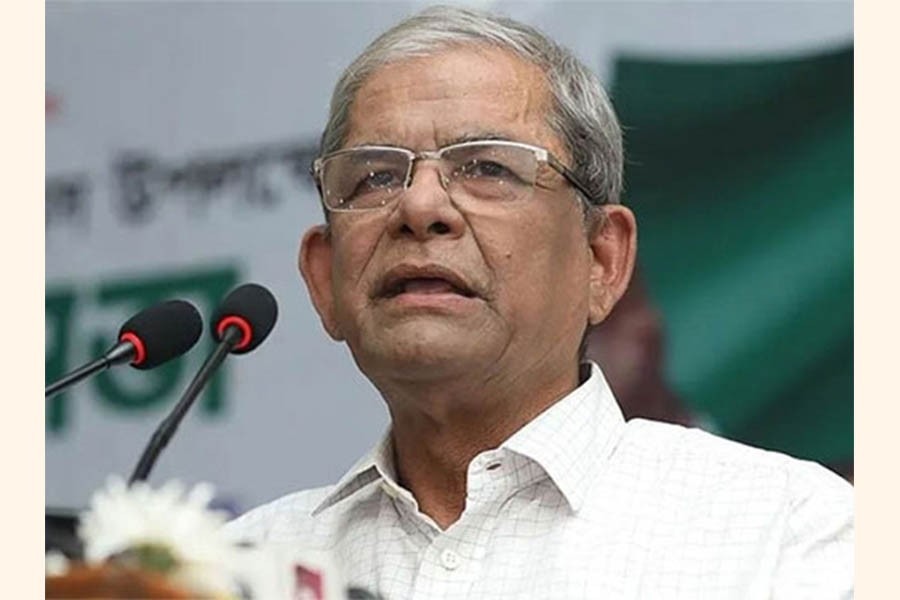 BNP Secretary General Mirza Fakhrul Islam Alamgir -- File Photo