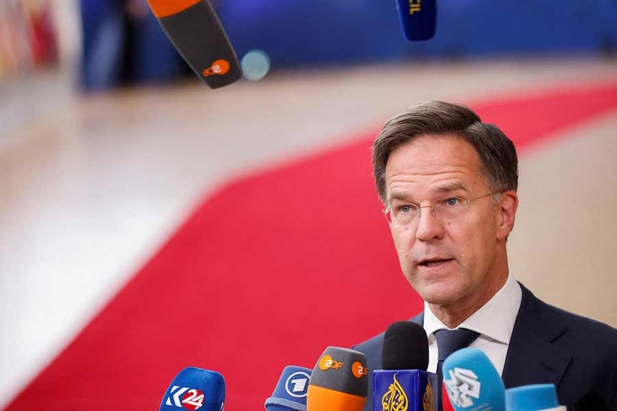 Dutch Prime Minister Mark Rutte