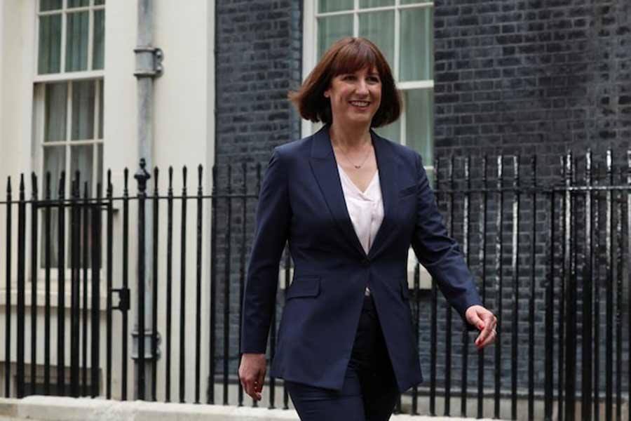 Newly appointed Chancellor of the Exchequer Rachel Reeves leaving 10 Downing Street, following the results of the election, in London on Friday –Reuters photo