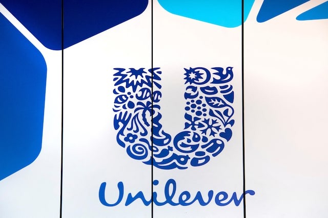The logo of Unilever is seen at the headquarters in Rotterdam, Netherlands on August 21, 2018 — Reuters/File
