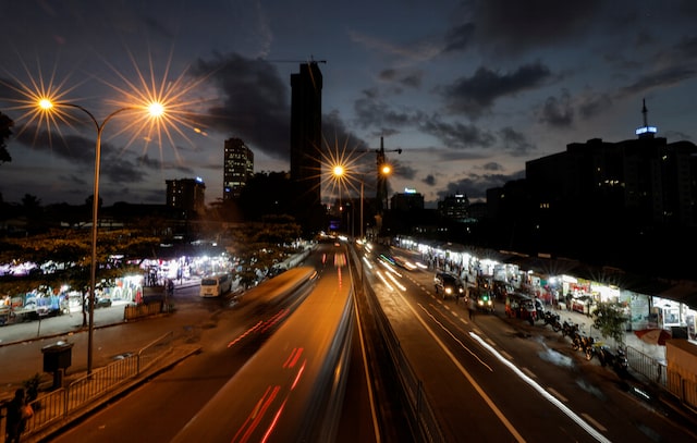 A general view of Colombo, Sri Lanka