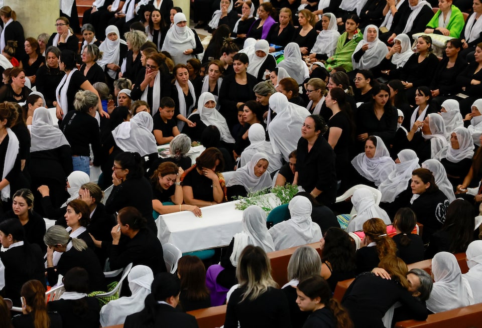 Majdal Shams, Golan Heights, July 28 2024. REUTERS/Ammar Awad