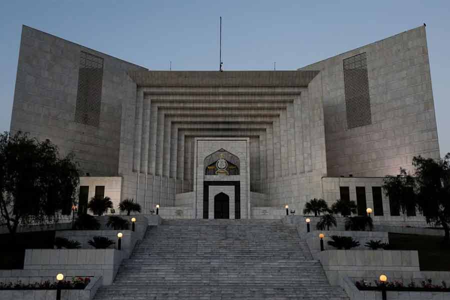 A general view of the Supreme Court of Pakistan building in Islamabad -Reuters file photo