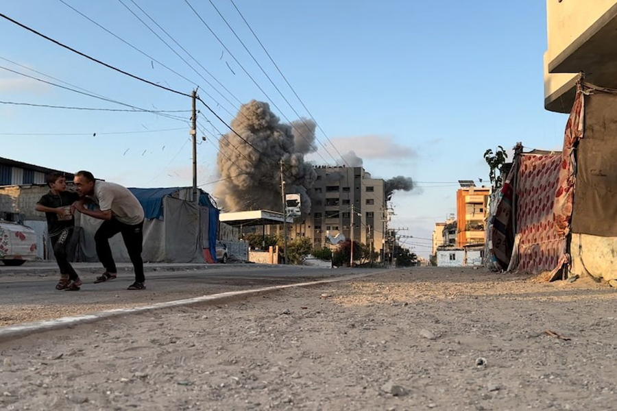 Nuseirat, Gaza Strip, August 17, 2024. Reuters TV