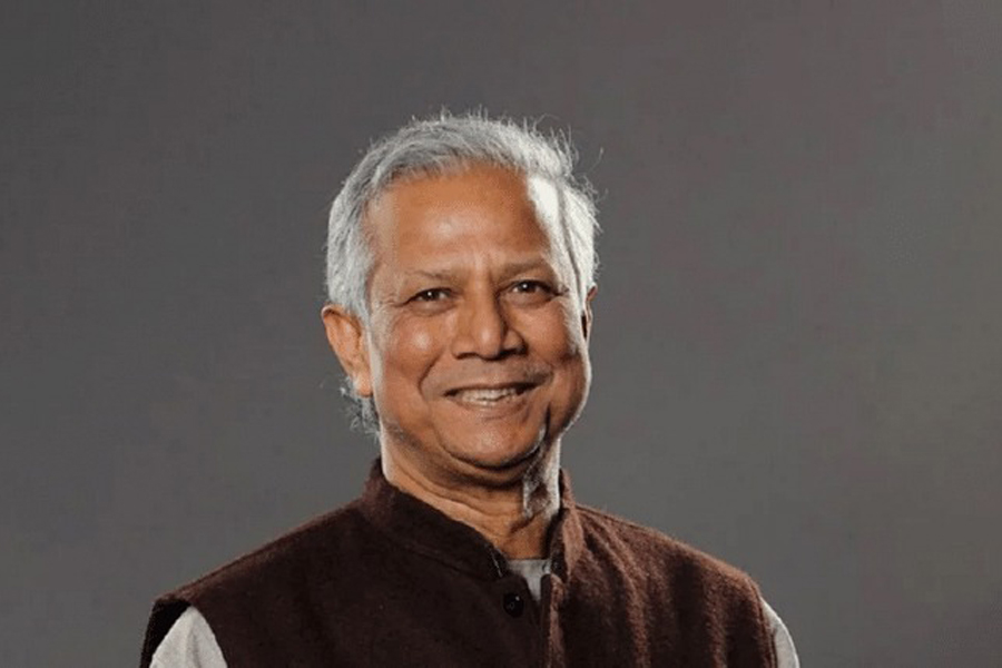 Dr Muhammad Yunus, the chief adviser to the interim government of Bangladesh