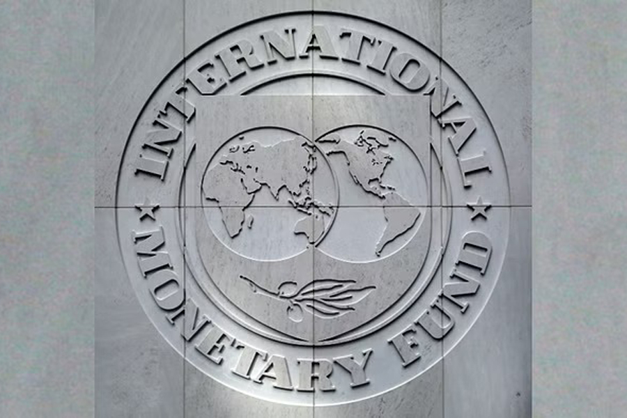 FILE PHOTO: The International Monetary Fund logo is seen inside the headquarters at the end of the IMF/World Bank annual meetings in Washington, US, Oct 9, 2016.
