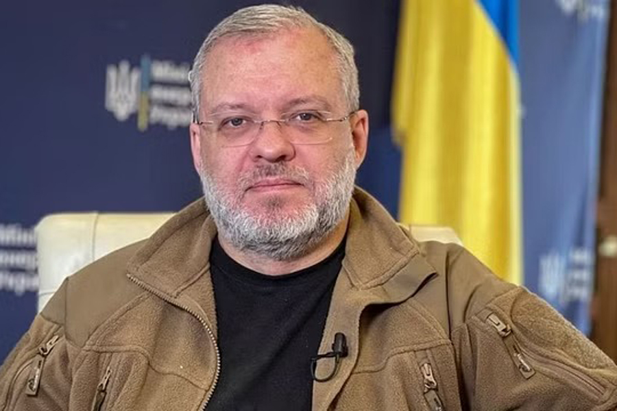 German Galushchenko, Minister of Energy of Ukraine, speaks with Reuters in Kyiv, Ukraine, Aug 25, 2022.