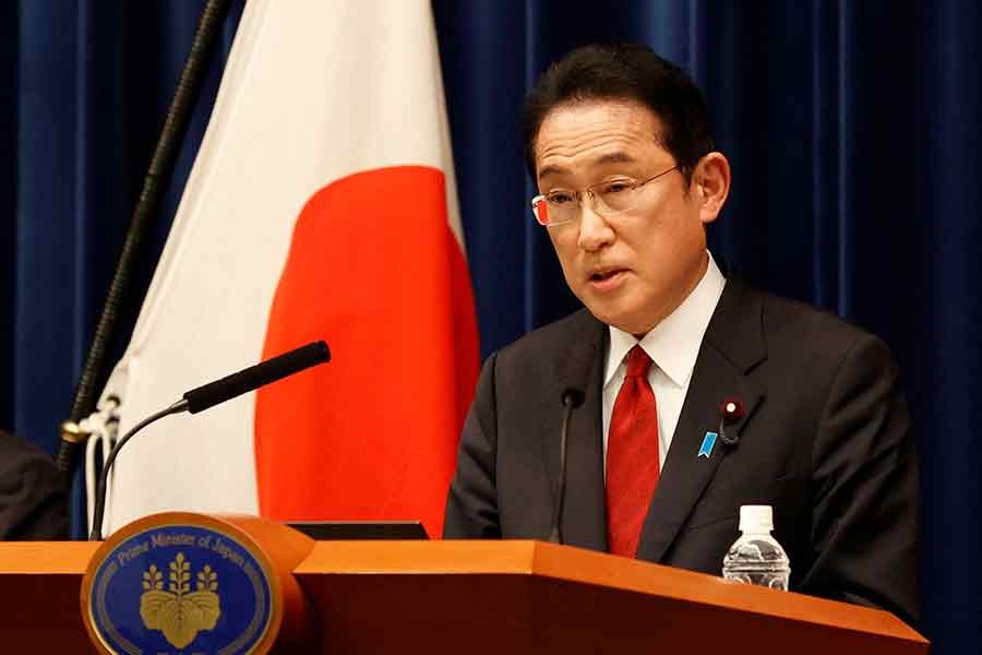 Japan's Prime Minister Fumio Kishida. File photo