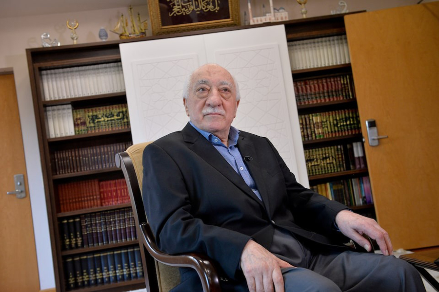 US-based Turkish cleric Fethullah Gulen at his home in Saylorsburg, Pennsylvania, US, July 10, 2017.