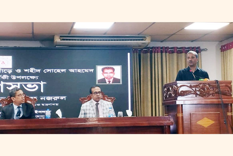 Adviser Dr. Asif Nazrul stressed protecting Bangladesh’s progress from threats of militancy and foreign exploitation.