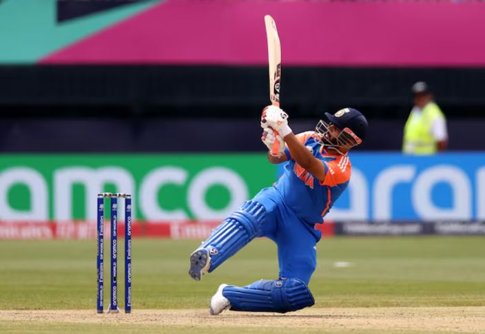 ICC T20 World Cup 2024 - Group A - India v Pakistan - Nassau County International Cricket Stadium, New York, United States - June 9, 2024 India's Rishabh Pant in action REUTERS/Andrew Kelly/File photo