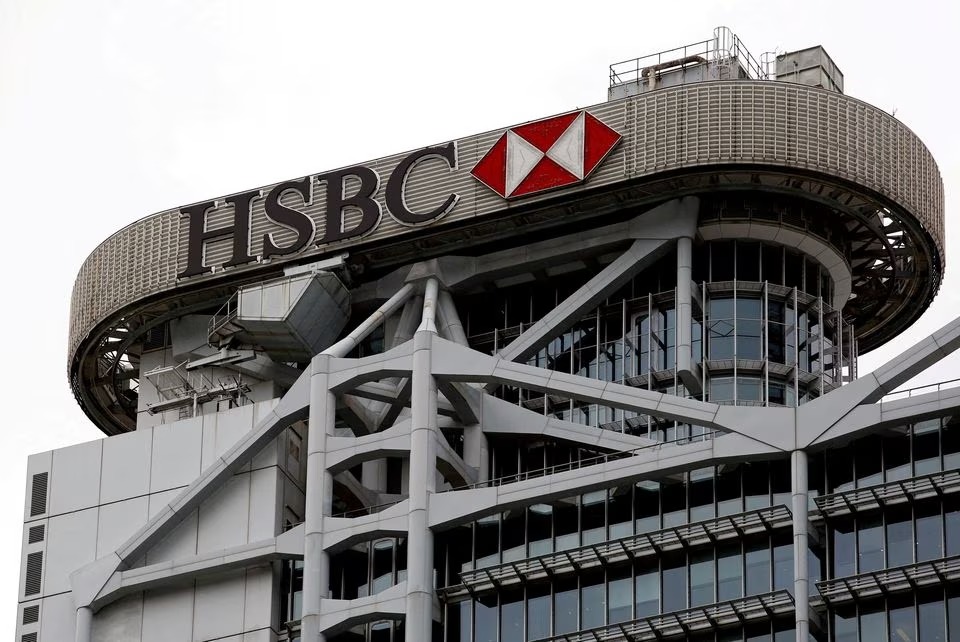 HSBC's logo is seen on its headquarters in Hong Kong, China on August 4, 2020 — Reuters/Files