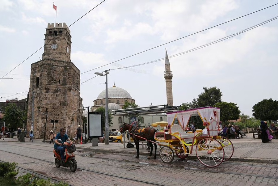 The old city centre is seen in the Mediterranean resort city of Antalya, Turkey on June 3, 2016 — Reuters/Files