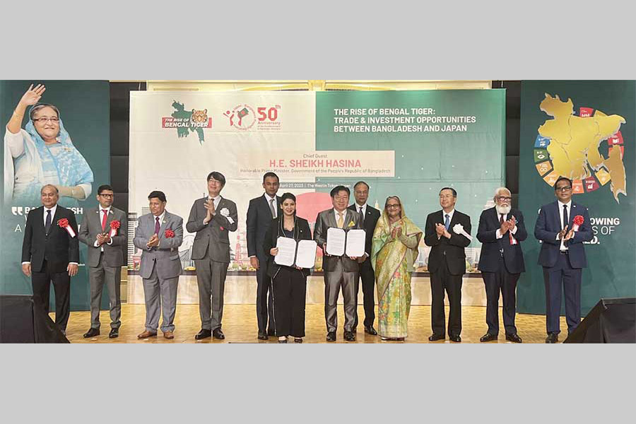In the presence of Prime Minister of Bangladesh, Sheikh Hasina, along with her entourage and Japanese senior officials, Summit and JERA inked an MoU valued at USD 2.0 billion to explore investment in Bangladesh’s energy supply chain in Tokyo, Japan.