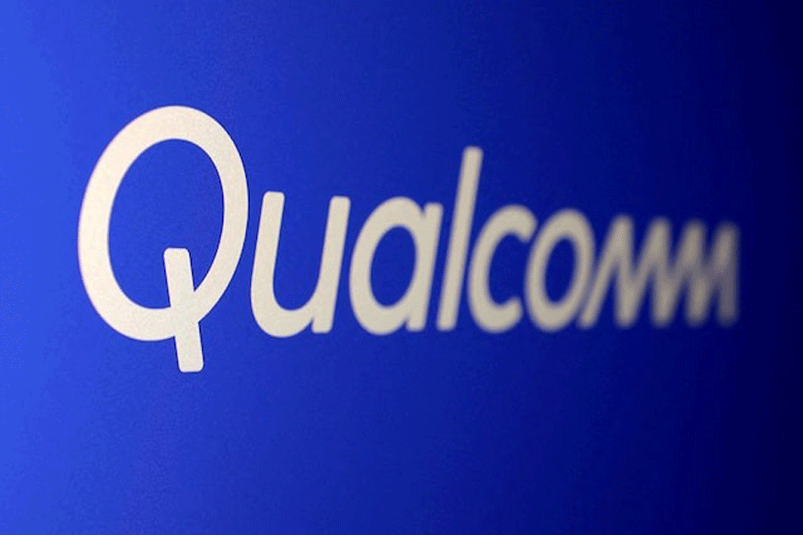 Qualcomm logo is seen in this illustration taken, May 8, 2023.