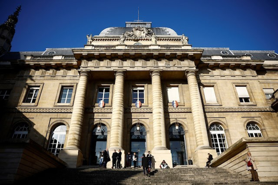 General view of the courthouse on the Ile de la Cite on the first day of the trial of eight people accused of involvement in the beheading of French history teacher Samuel Paty by a suspected Islamist in 2020 in an attack outside his school in the Paris suburb of Conflans-Sainte-Honorine, in Paris, France on November 4, 2024 — Reuters/File