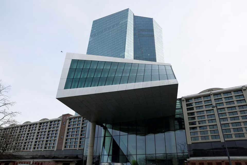 A view of the European Central Bank headquarters in Frankfurt, Germany on March 16, 2023 — Reuters/Files