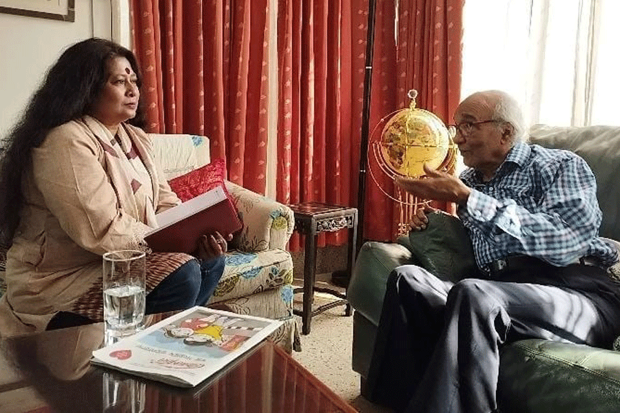 Renowned journalist Shafik Rehman faces the state news agency BSS on the occasion of Valentine's Day.