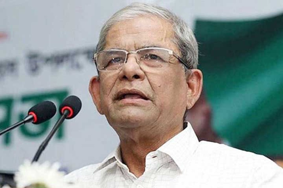 BNP Secretary General Mirza Fakhrul Islam Alamgir -- File Photo