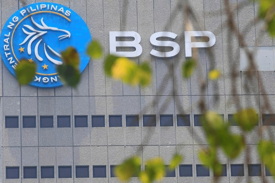 A logo of the Bangko Sentral ng Pilipinas (Central Bank of the Philippines) is seen at their headquarters in Manila, Philippines April 28, 2016.