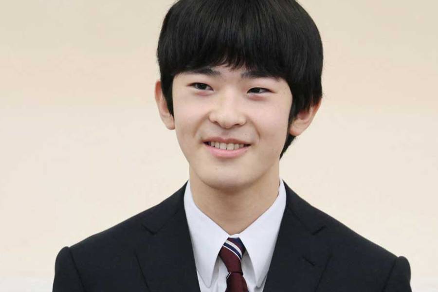 Japan’s Prince Hisahito, the son of Crown Prince Akishino and Crown Princess Kiko, attends his first press conference after he turned 18 at their Akasaka Estate in Tokyo, Japan, March 3, 2025