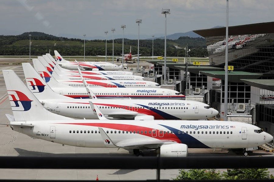 Malaysia Airlines planes are seen parked at Kuala Lumpur International Airport in Sepang, Malaysia October 6, 2020.