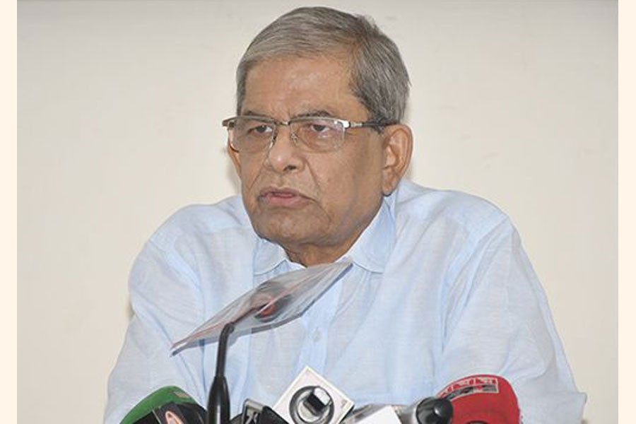 Mirza Fakhrul Islam Alamgir. File photo