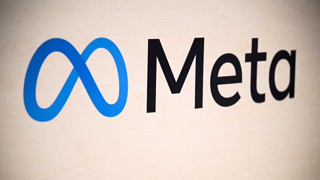 A Meta logo is pictured at a trade fair in Hannover Messe, in Hanover, Germany, Apr 22, 2024. REUTERS/Annegret Hilse