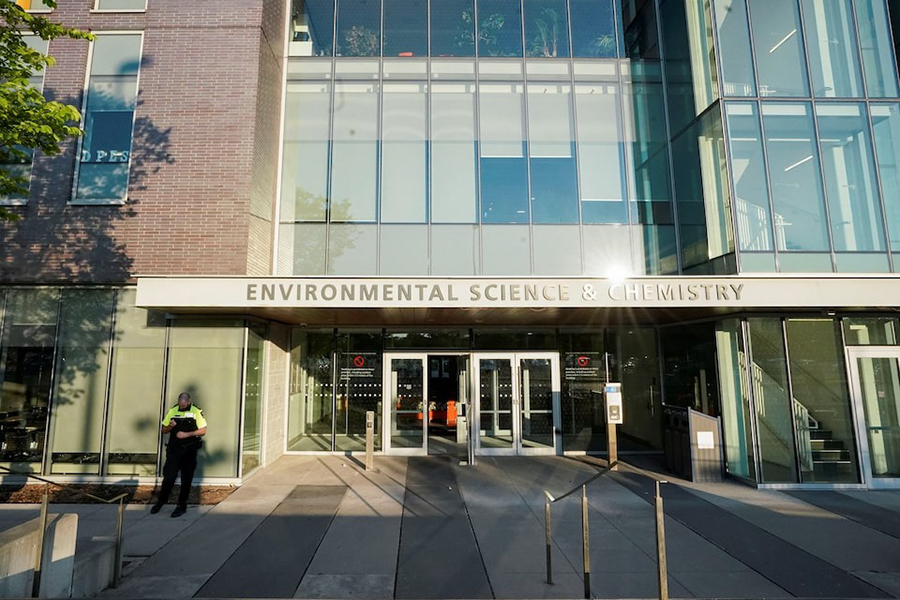 A view shows the Environmental Science and Chemistry building at the University of Toronto's Scarborough Campus in Toronto, Ontario, Canada on August 6, 2024 — Reuters/File